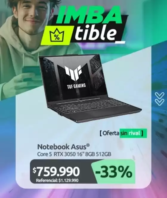 Catálogo PC Factory en La Reina | Ofertas para cazadores de gangas | 2026-05-01T00:00:00.000Z - 2026-05-15T00:00:00.000Z