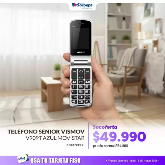 Catálogo Comercial Socoepa en La Reina | Descubre ofertas atractivas | 2026-05-01T00:00:00.000Z - 2026-05-16T00:00:00.000Z