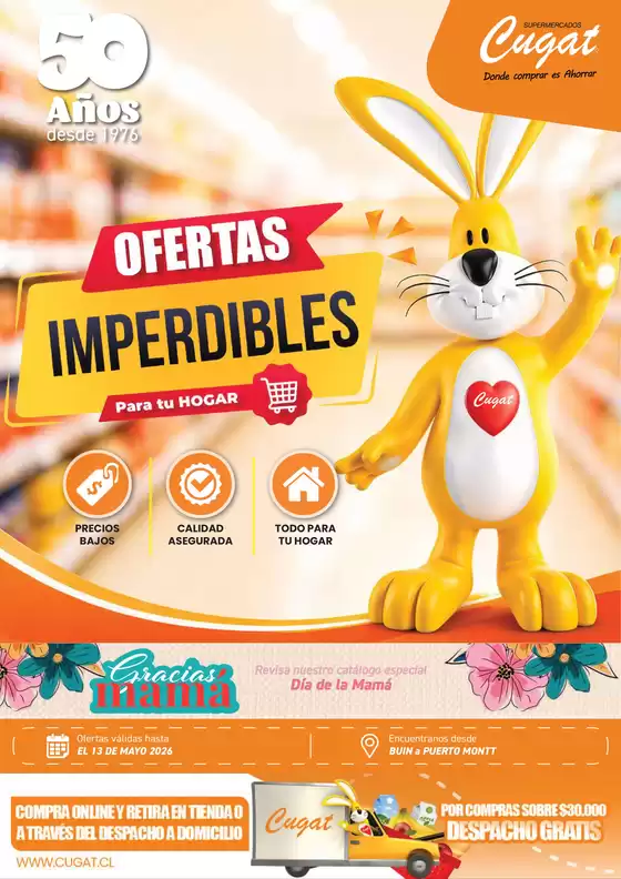 Catálogo Cugat en Independencia | Catalogo! Ofertas Imperdibles! | 2026-05-04T00:00:00.000Z - 2026-05-13T00:00:00.000Z