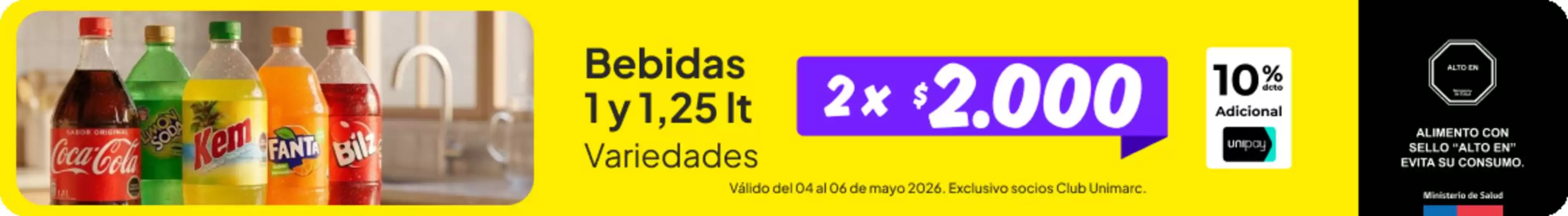 Catálogo Unimarc en Casablanca | Promociones actuales | 2026-05-04T00:00:00.000Z - 2026-05-06T00:00:00.000Z