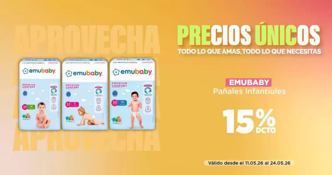 Catálogo PreUnic en Laguna Verde | Grandes descuentos en productos seleccionados | 2026-05-11T00:00:00.000Z - 2026-05-24T00:00:00.000Z