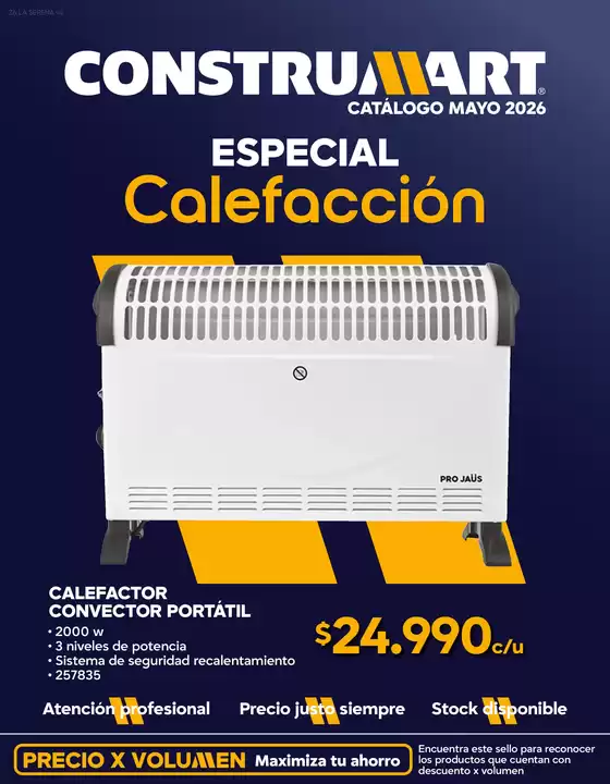 Catálogo Construmart | Z6 la serena | 2026-05-01T00:00:00.000Z - 2026-05-31T00:00:00.000Z