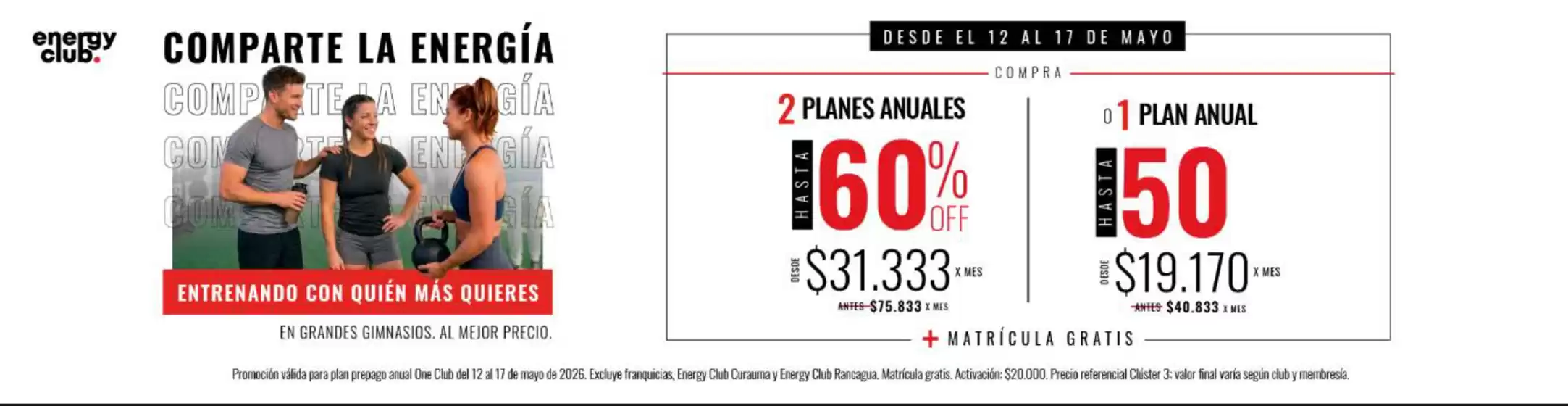 Catálogo Energy | Hasta 60% Off! | 2026-05-13T00:00:00.000Z - 2026-05-17T00:00:00.000Z