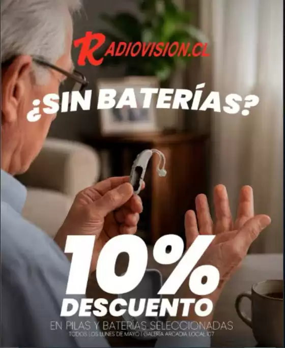 Catálogo Radiovision | 10% descuento! | 2026-05-15T00:00:00.000Z - 2026-05-31T00:00:00.000Z
