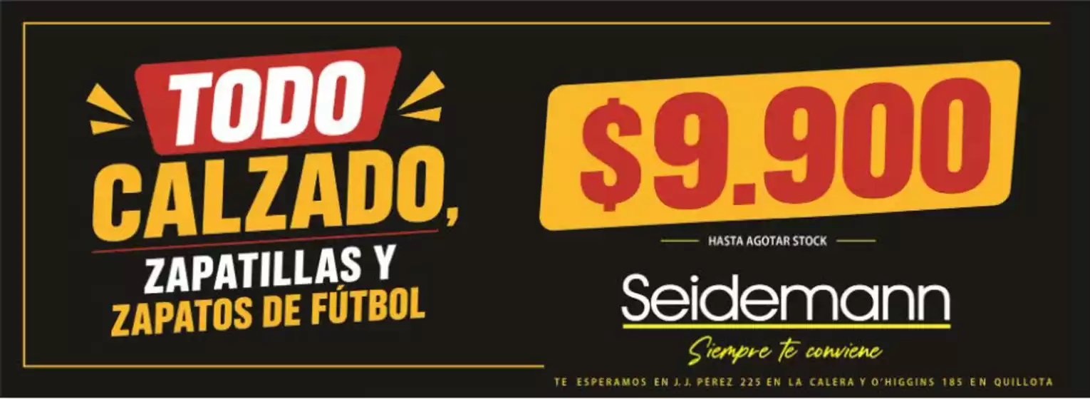 Catálogo Seidemann en Quinta Normal | Ofertas promocional! | 2026-05-15T00:00:00.000Z - 2026-05-31T00:00:00.000Z