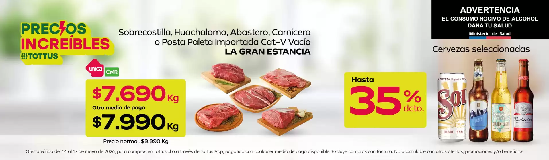 Catálogo Tottus en Santiago | Ofertas Tottus | 2026-05-14T00:00:00.000Z - 2026-05-17T00:00:00.000Z
