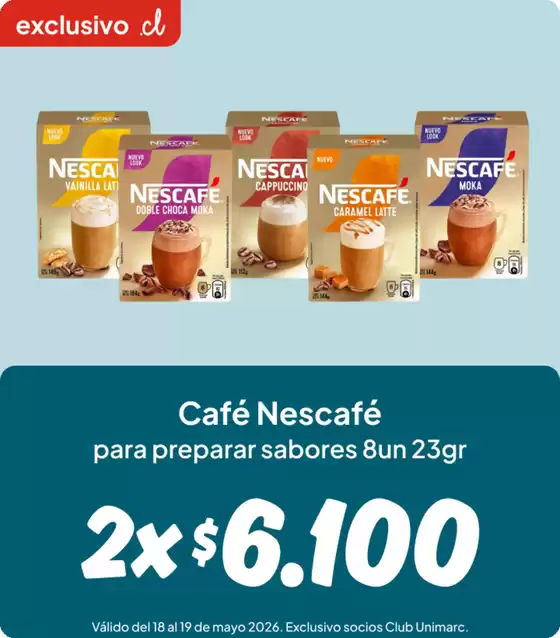 Catálogo Unimarc | Promociones actuales | 2026-05-18T00:00:00.000Z - 2026-05-19T00:00:00.000Z