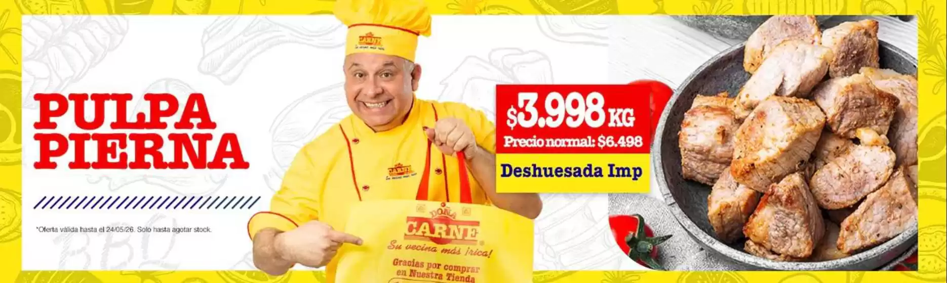 Catálogo Doña Carne en Yumbel | Promociones! | 2026-05-20T00:00:00.000Z - 2026-05-24T00:00:00.000Z