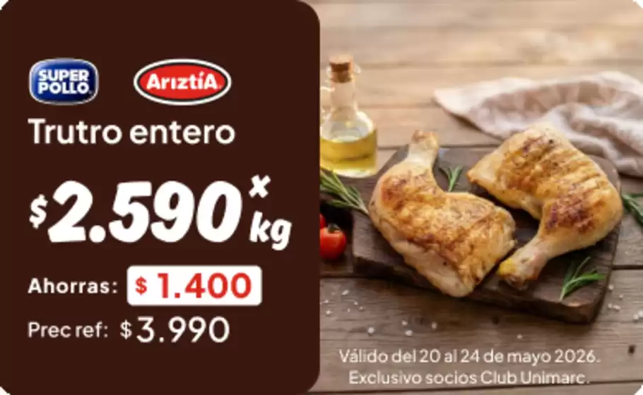 Catálogo Unimarc | Ofertas Unimarc | 2026-05-20T00:00:00.000Z - 2026-05-24T00:00:00.000Z