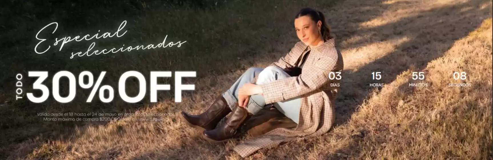 Catálogo Azaleia | Todo 30% Off! | 2026-05-21T00:00:00.000Z - 2026-05-24T00:00:00.000Z