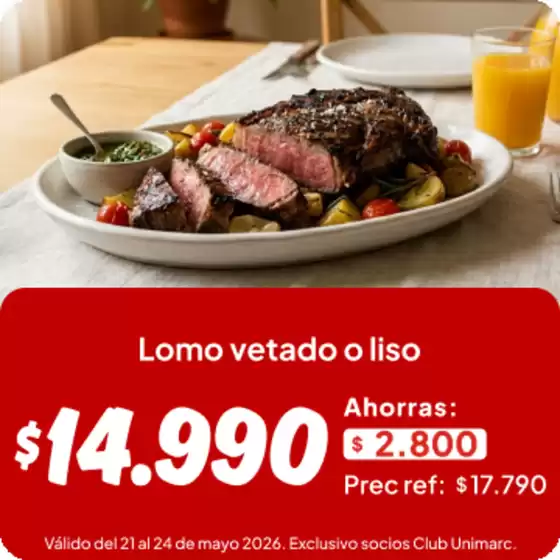 Catálogo Unimarc | Gangas y ofertas actuales | 2026-05-21T00:00:00.000Z - 2026-05-24T00:00:00.000Z