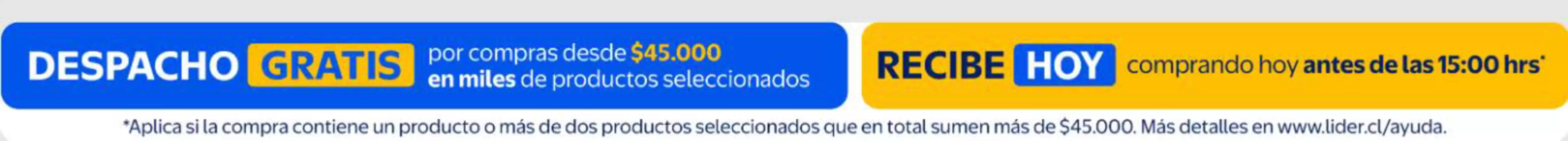 Catálogo Lider Express | Despacho Gratis! | 2026-05-25T00:00:00.000Z - 2026-07-31T00:00:00.000Z