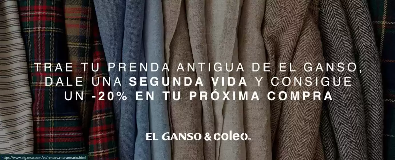 Catálogo El Ganso en Maipú | -20% rabatt! | 2026-05-25T00:00:00.000Z - 2026-06-08T00:00:00.000Z