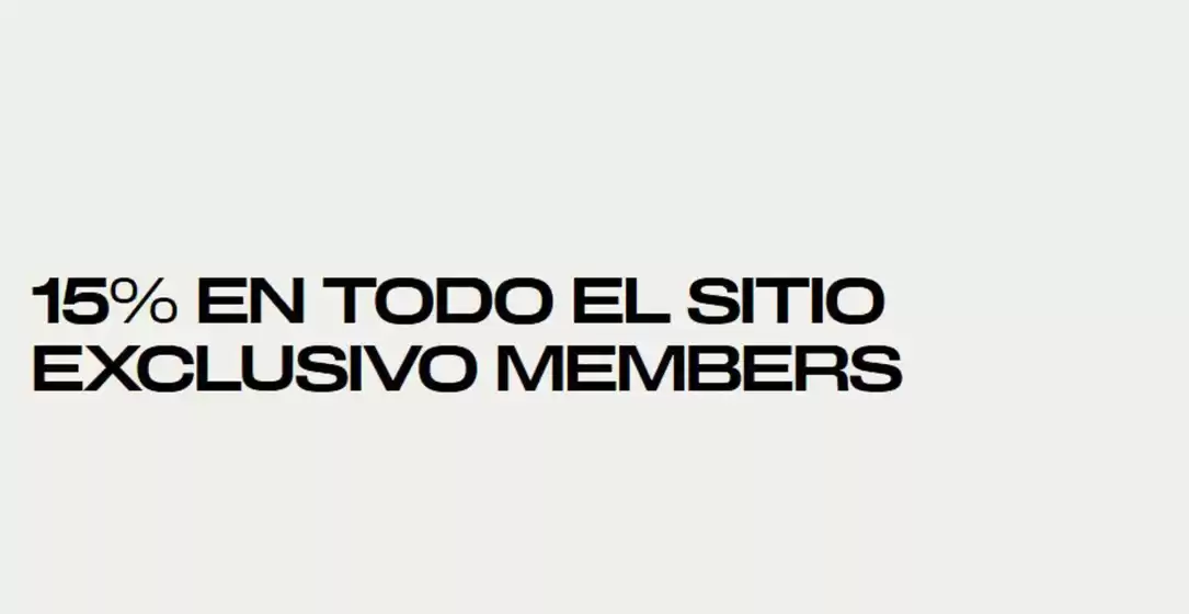 Catálogo H&M | 15% en todo el sitio! | 2026-05-28T00:00:00.000Z - 2026-06-30T00:00:00.000Z