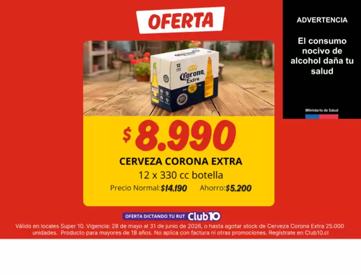 Catálogo Super 10 en Linares | Ofertas Super 10 | 2026-05-28T00:00:00.000Z - 2026-06-30T00:00:00.000Z