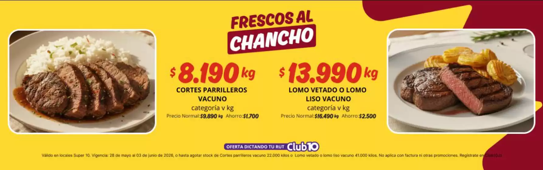 Catálogo Super 10 en Linares | Ofertas exclusivos! | 2026-05-29T00:00:00.000Z - 2026-06-03T00:00:00.000Z