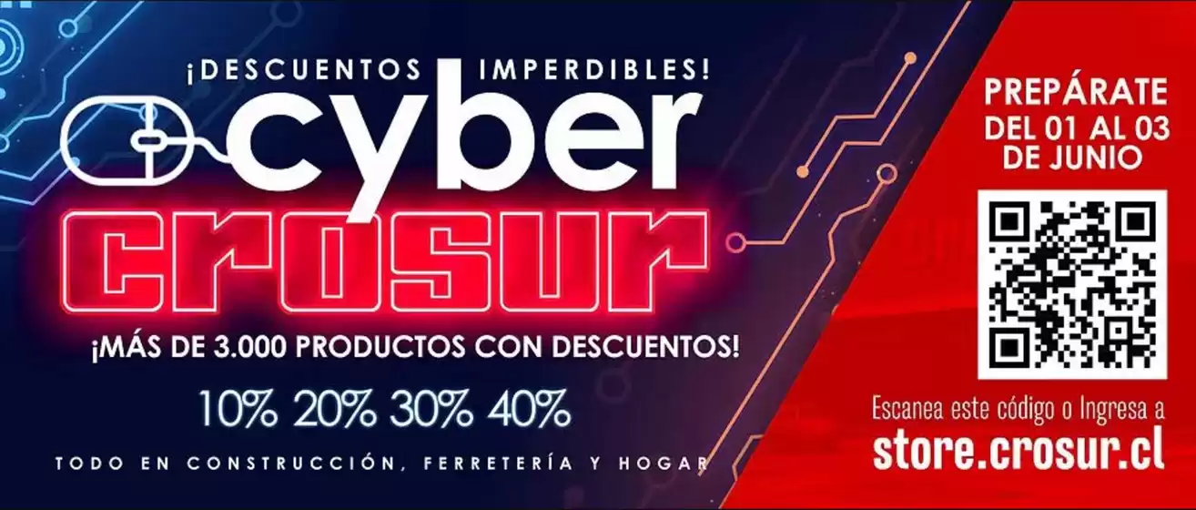 Catálogo Crosur | 10-40% descuento! | 2026-05-29T00:00:00.000Z - 2026-06-03T00:00:00.000Z