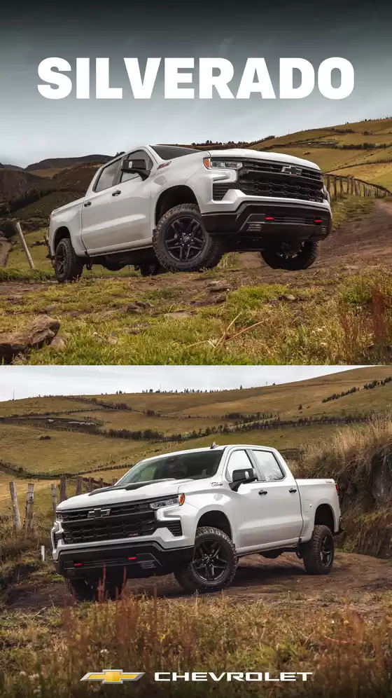 Catálogo Chevrolet en Cartagena | Ficha tecnica silverado chile | 2026-05-30T00:00:00.000Z - 2026-06-13T00:00:00.000Z