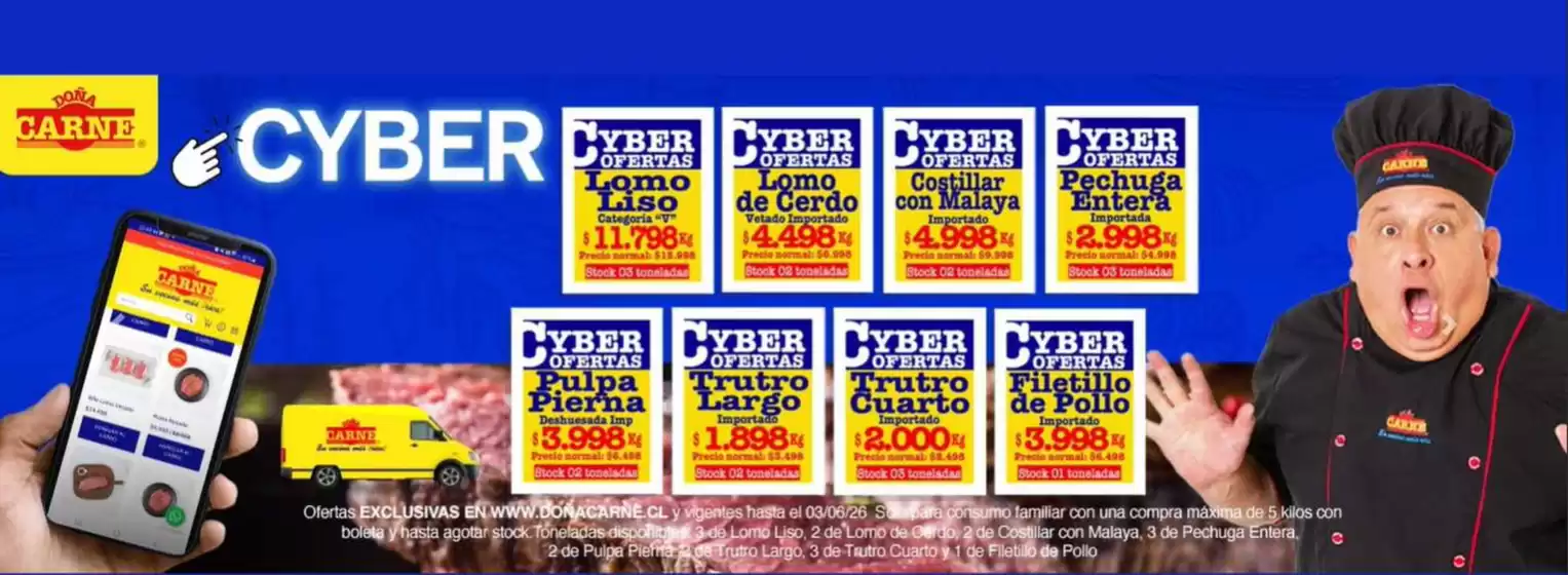 Catálogo Doña Carne en Las Condes | Cyber Ofertas! | 2026-06-03T00:00:00.000Z - 2026-06-03T00:00:00.000Z