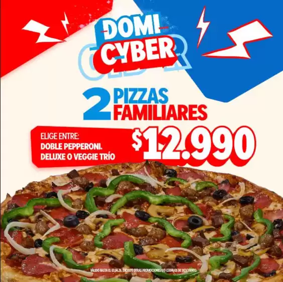 Catálogo Domino's Pizza | Ofertas exclusivos! | 2026-06-03T00:00:00.000Z - 2026-06-17T00:00:00.000Z