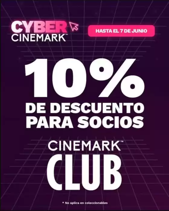 Catálogo Cinemark en Talcahuano | 10% de descuento! | 2026-06-05T00:00:00.000Z - 2026-06-07T00:00:00.000Z