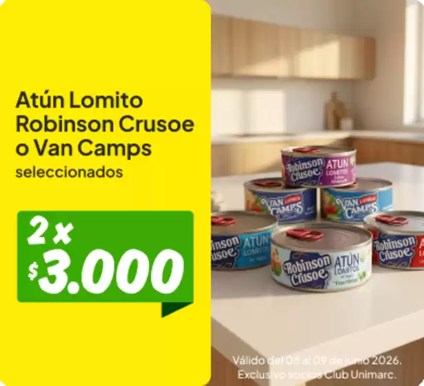 Catálogo Unimarc | Grandes descuentos en productos seleccionados | 2026-06-08T00:00:00.000Z - 2026-06-09T00:00:00.000Z
