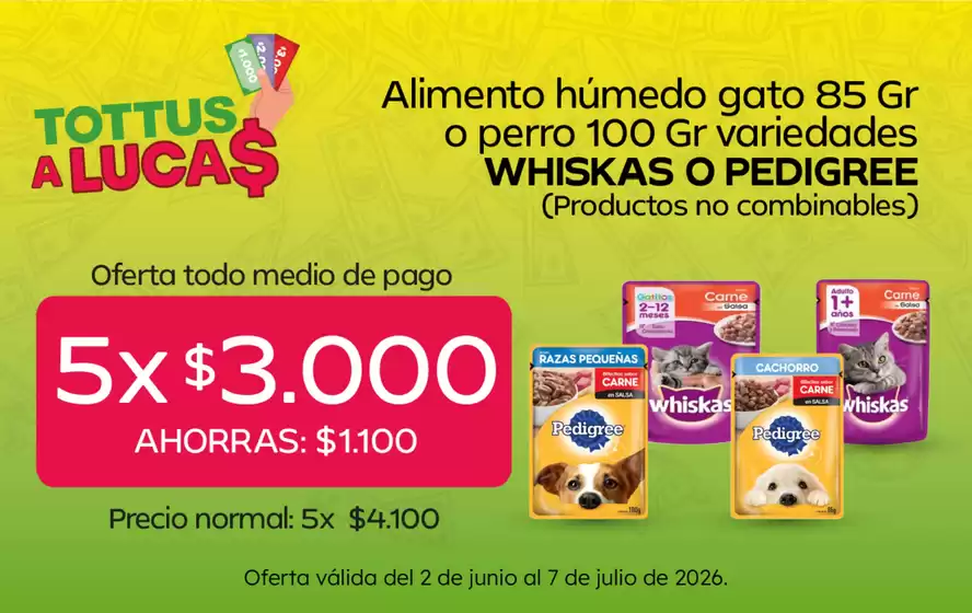 Catálogo Tottus en Villa Alemana | Nuevas ofertas para descubrir | 2026-06-02T00:00:00.000Z - 2026-07-07T00:00:00.000Z