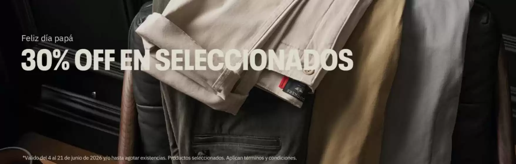 Catálogo Dockers en Punta Arenas | 30% Off! | 2026-06-11T00:00:00.000Z - 2026-06-30T00:00:00.000Z