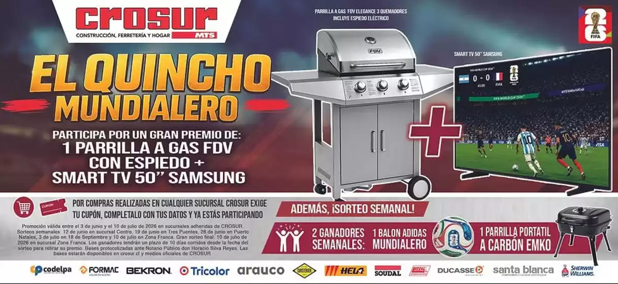 Catálogo Crosur en Los Ángeles | Ofertas exclusivos! | 2026-06-11T00:00:00.000Z - 2026-07-10T00:00:00.000Z