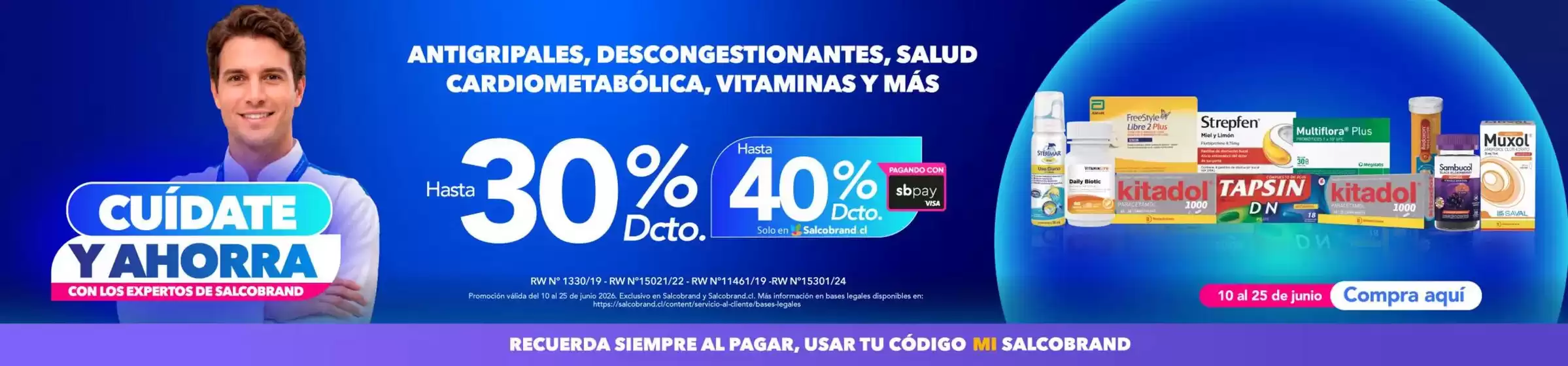 Catálogo Salcobrand en Papudo | Ofertas Salcobrand | 2026-06-10T00:00:00.000Z - 2026-06-25T00:00:00.000Z