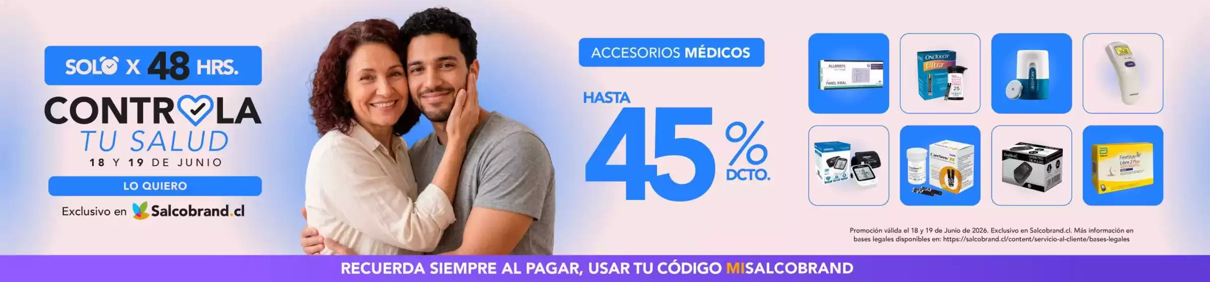 Catálogo Salcobrand en Quintero | Ofertas Salcobrand | 2026-06-18T00:00:00.000Z - 2026-06-19T00:00:00.000Z
