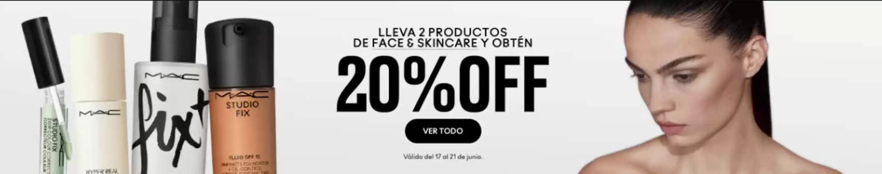 Catálogo MAC Cosmetics | 20% Off! | 2026-06-18T00:00:00.000Z - 2026-06-21T00:00:00.000Z