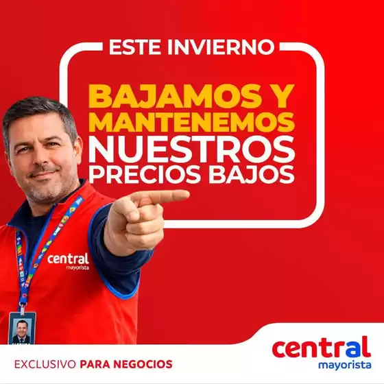 Catálogo Central Mayorista en San Carlos | Excelente oferta para cazadores de gangas | 2026-06-01T00:00:00.000Z - 2026-08-31T00:00:00.000Z