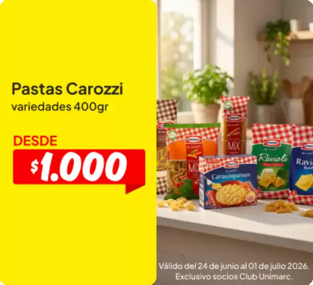 Catálogo Unimarc | Ofertas especiales atractivas para todos | 2026-06-24T00:00:00.000Z - 2026-07-01T00:00:00.000Z