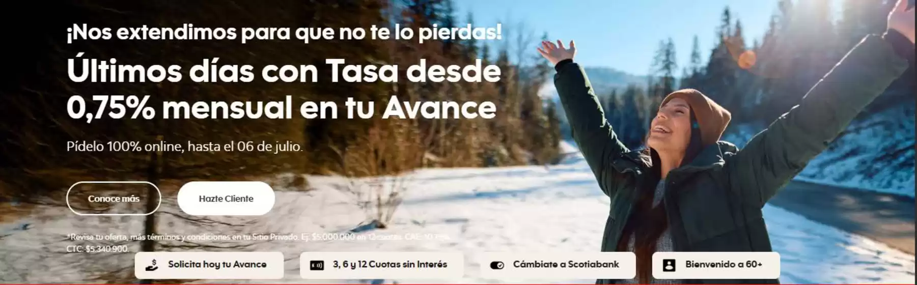 Catálogo Scotiabank en Iquique | Ofertas exclusivos! | 2026-07-01T00:00:00.000Z - 2026-07-06T00:00:00.000Z