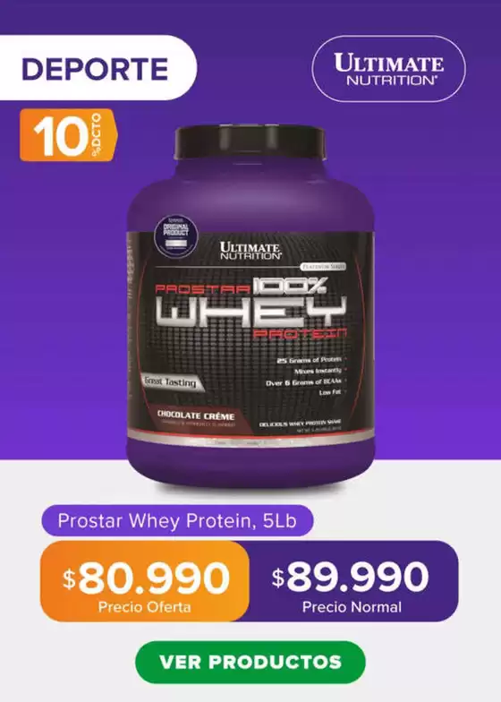 Catálogo All Nutrition en Concepción | Grandes descuentos en productos seleccionados | 2026-07-01T00:00:00.000Z - 2026-07-15T00:00:00.000Z