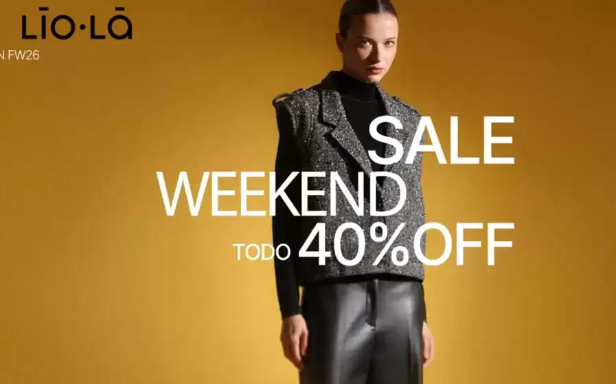 Catálogo Lìolà | Todo 40% Off! | 2026-07-02T00:00:00.000Z - 2026-07-12T00:00:00.000Z