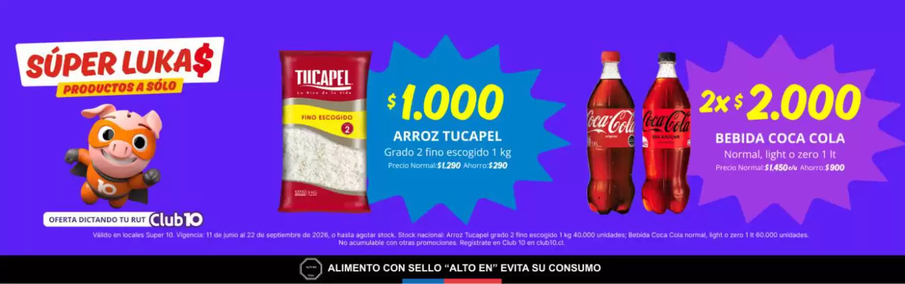 Catálogo Super 10 en Labranza | Ofertas promocional! | 2026-07-03T00:00:00.000Z - 2026-09-22T00:00:00.000Z