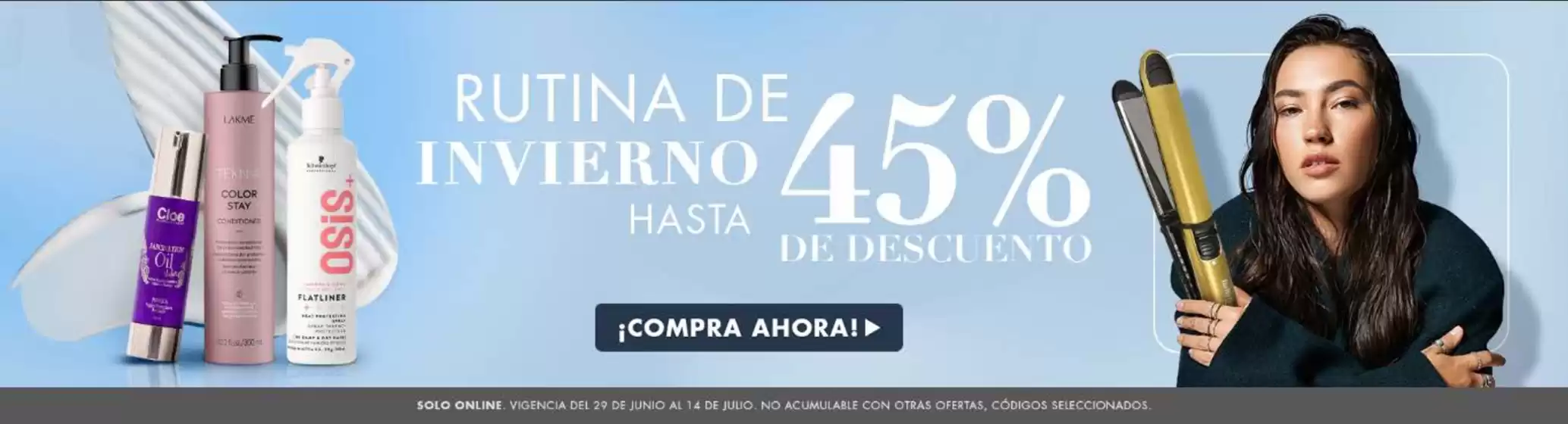 Catálogo Sally Beauty en Valparaíso | 35-45% de descuento! | 2026-07-03T00:00:00.000Z - 2026-07-14T00:00:00.000Z