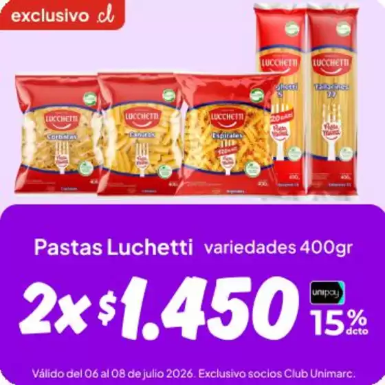 Catálogo Unimarc en Los Vilos | Ofertas especiales para ti | 2026-07-06T00:00:00.000Z - 2026-07-20T00:00:00.000Z