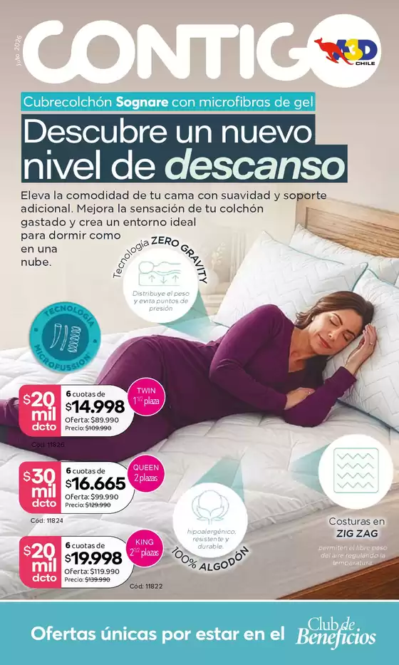 Catálogo A3D | Nuevo nivel de descanso | 2026-07-01T00:00:00.000Z - 2026-07-31T00:00:00.000Z