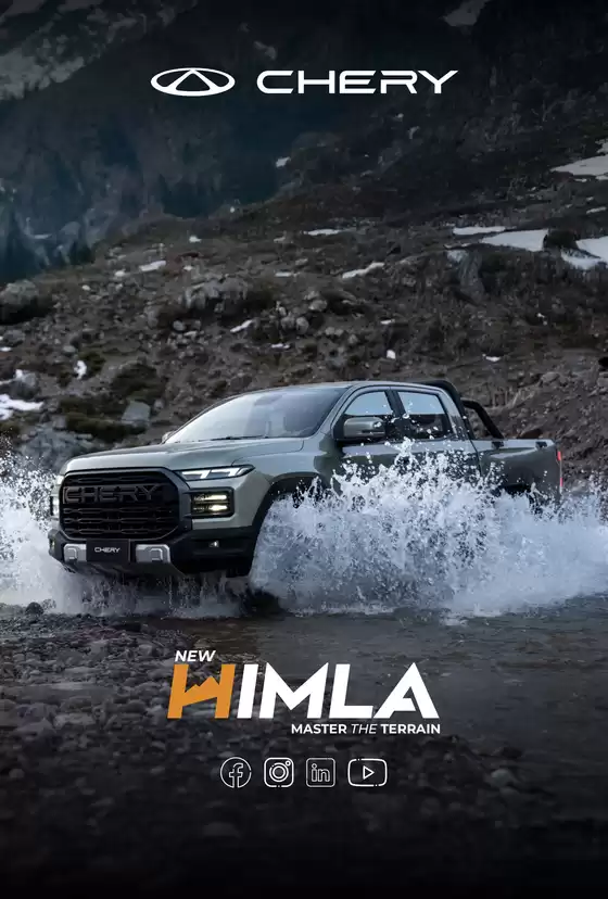 Catálogo Chery Motors en Chillán | Himla | 2026-07-10T00:00:00.000Z - 2027-07-04T00:00:00.000Z