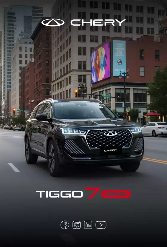 Catálogo Chery Motors en Chillán | Tiggo 7 | 2026-07-10T00:00:00.000Z - 2026-07-24T00:00:00.000Z