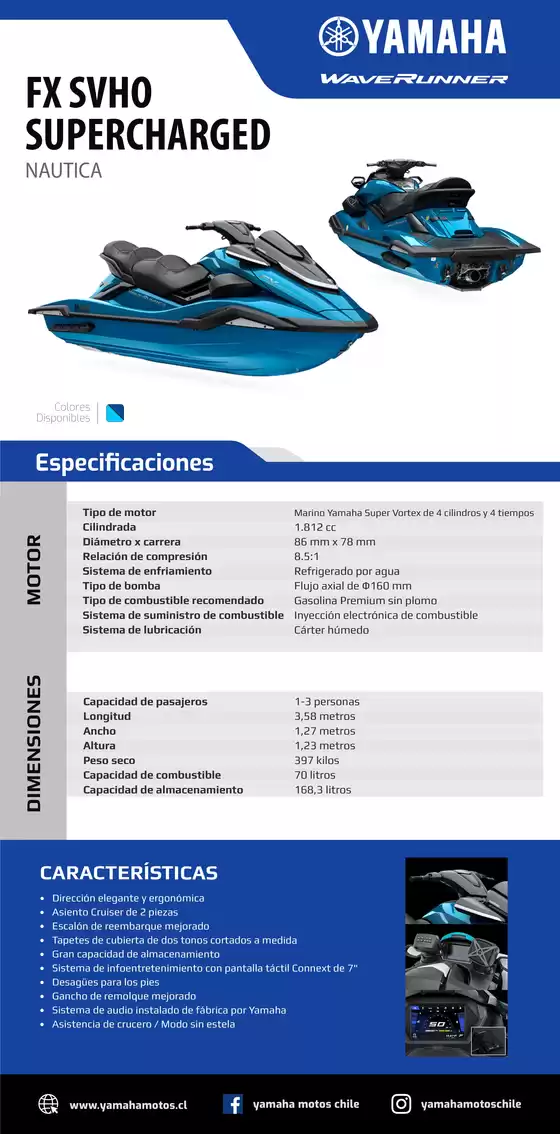 Catálogo Yamaha en San Carlos | FX Cruiser SVHO 1 | 2026-07-13T00:00:00.000Z - 2027-07-31T00:00:00.000Z