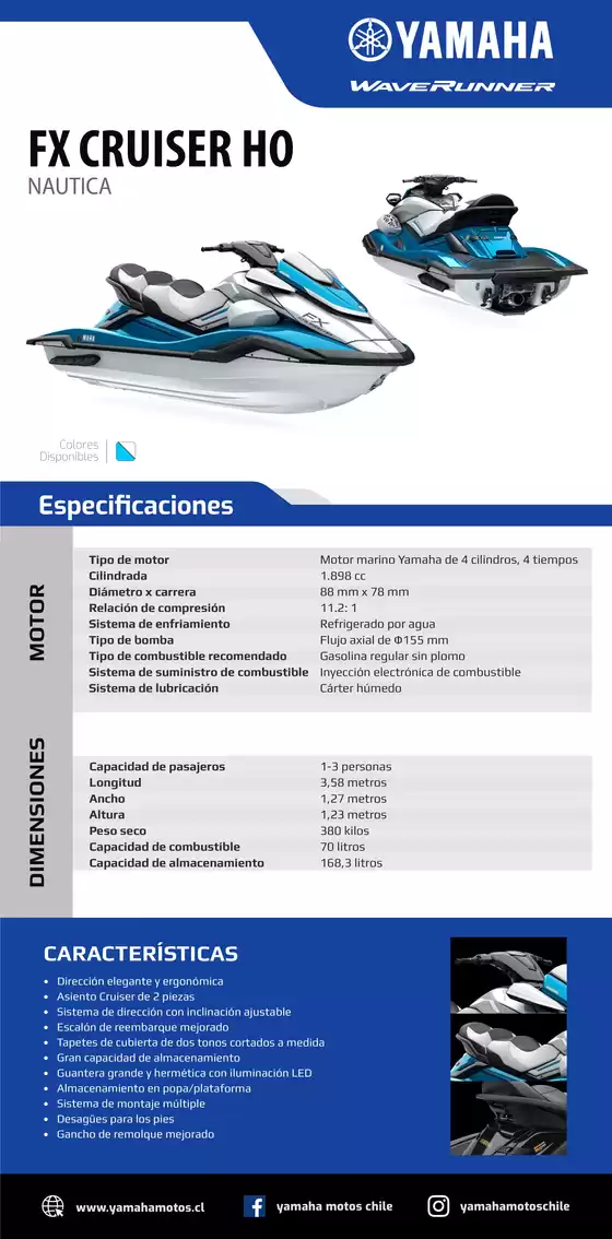 Catálogo Yamaha en San Carlos | FX Cruiser HO | 2026-07-13T00:00:00.000Z - 2027-07-31T00:00:00.000Z