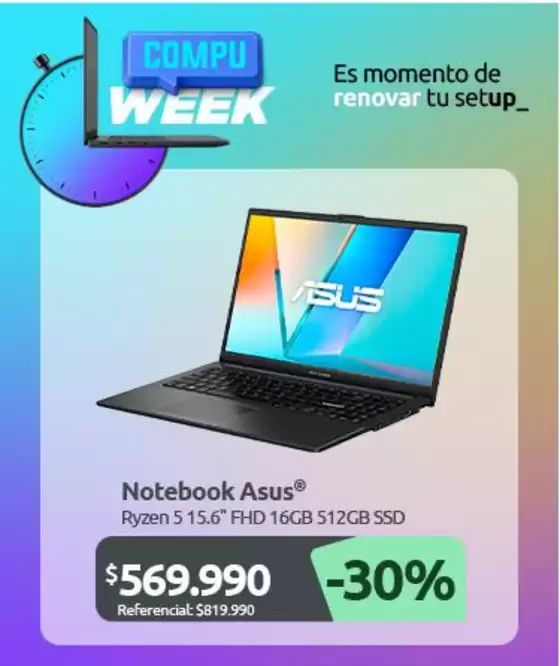 Catálogo PC Factory | Ofertas especiales para ti | 2026-07-13T00:00:00.000Z - 2026-07-27T00:00:00.000Z