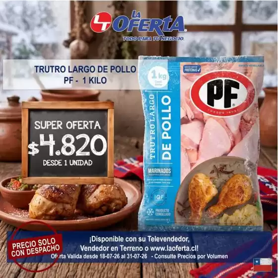 Catálogo La Oferta | Ofertas principales para ahorradores | 2026-07-18T00:00:00.000Z - 2026-07-31T00:00:00.000Z