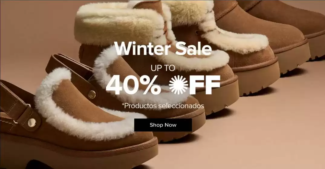 Catálogo UGG | Up to 40% Off! | 2026-07-21T00:00:00.000Z - 2026-08-03T00:00:00.000Z