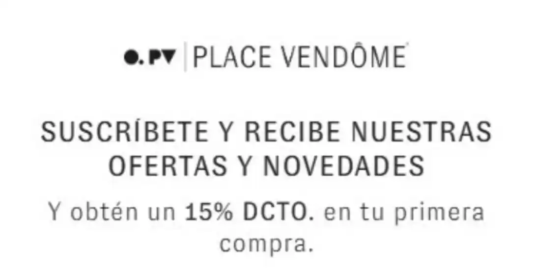 Catálogo Ópticas Place Vendôme en Rancagua | 15% dcto. | 2026-07-27T00:00:00.000Z - 2027-01-31T00:00:00.000Z
