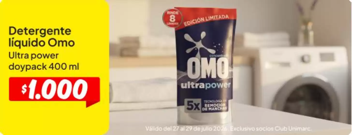 Catálogo Unimarc en Codegua | Ofertas para cazadores de gangas | 2026-07-27T00:00:00.000Z - 2026-07-29T00:00:00.000Z